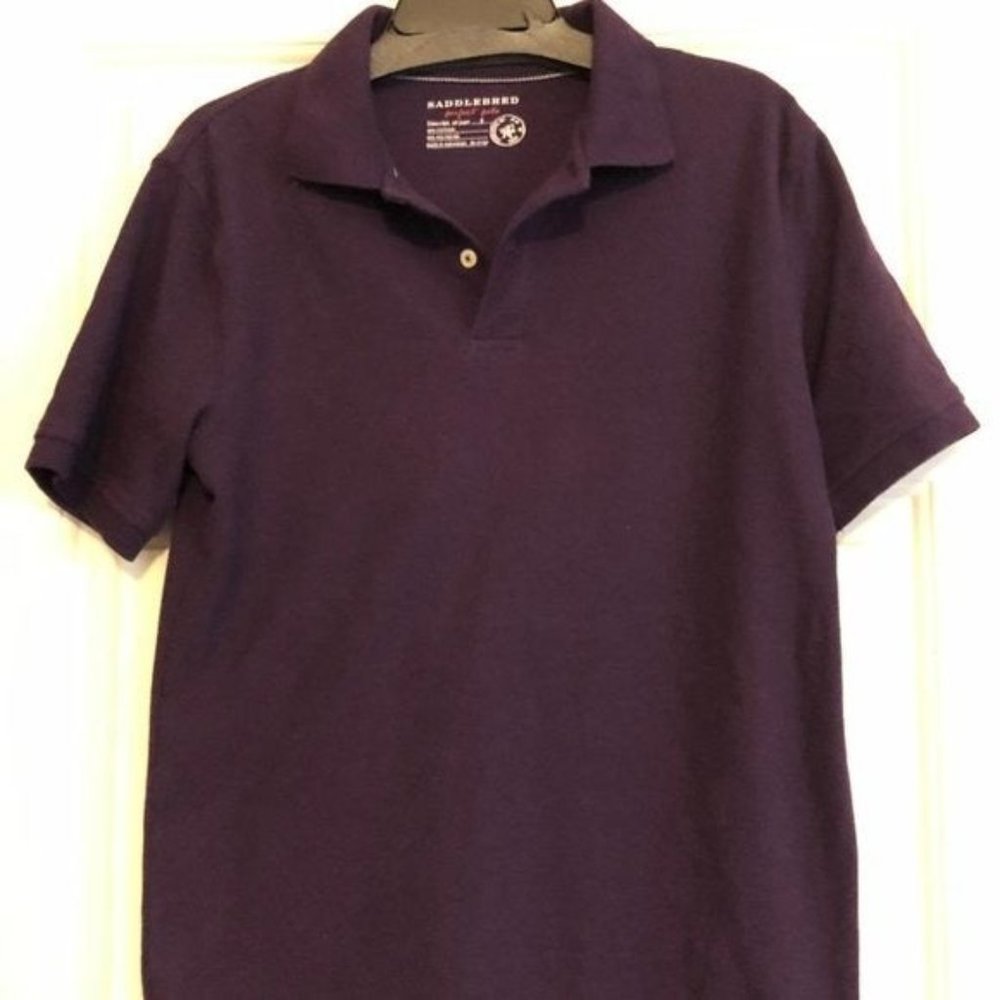 Mens Size S purple polo
